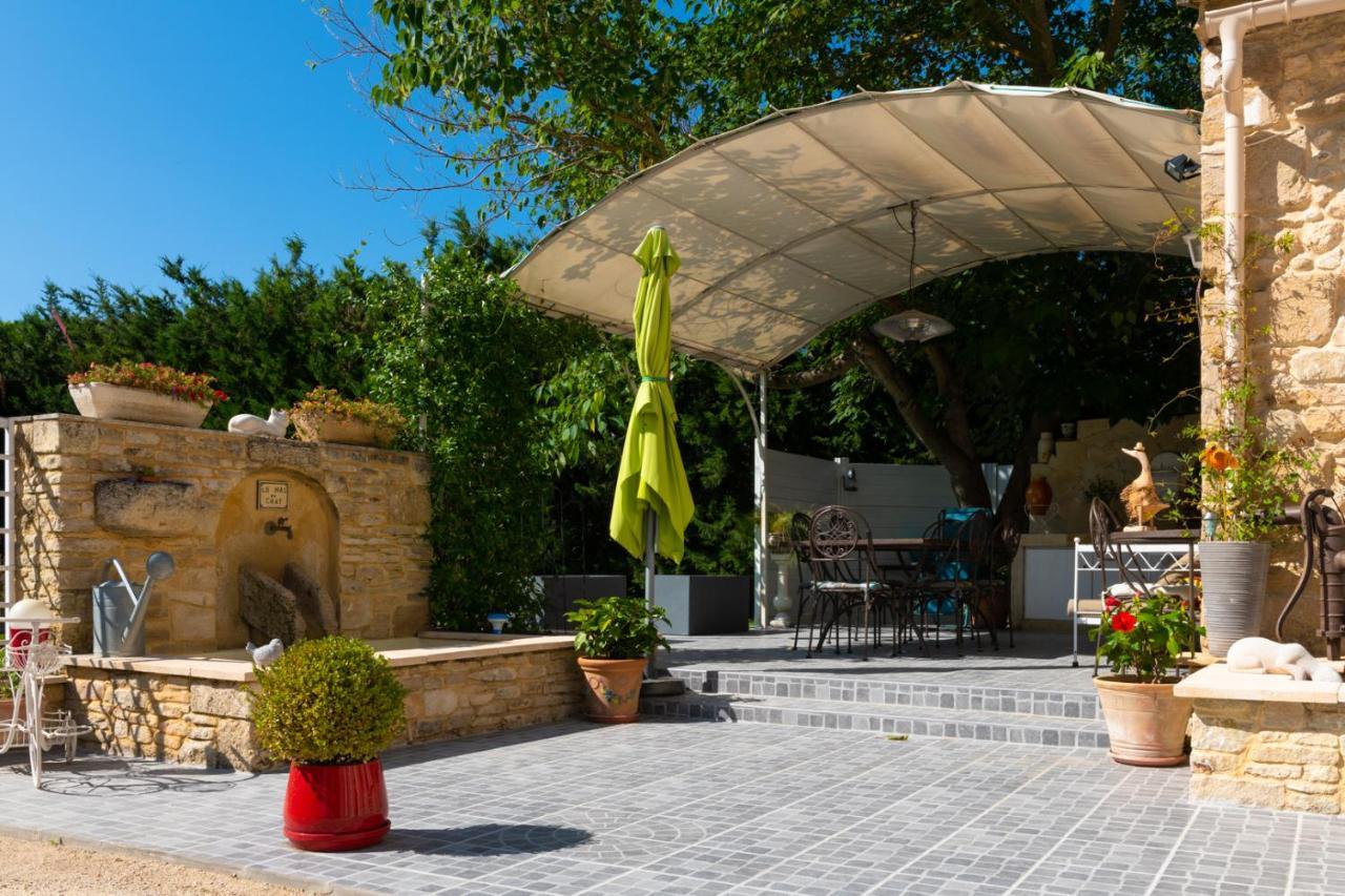 Le Mas Du Chat Bed and Breakfast Cavaillon Esterno foto